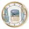 Designart 'Glam Cosmetics Blue Accessories Glam Wall Clock